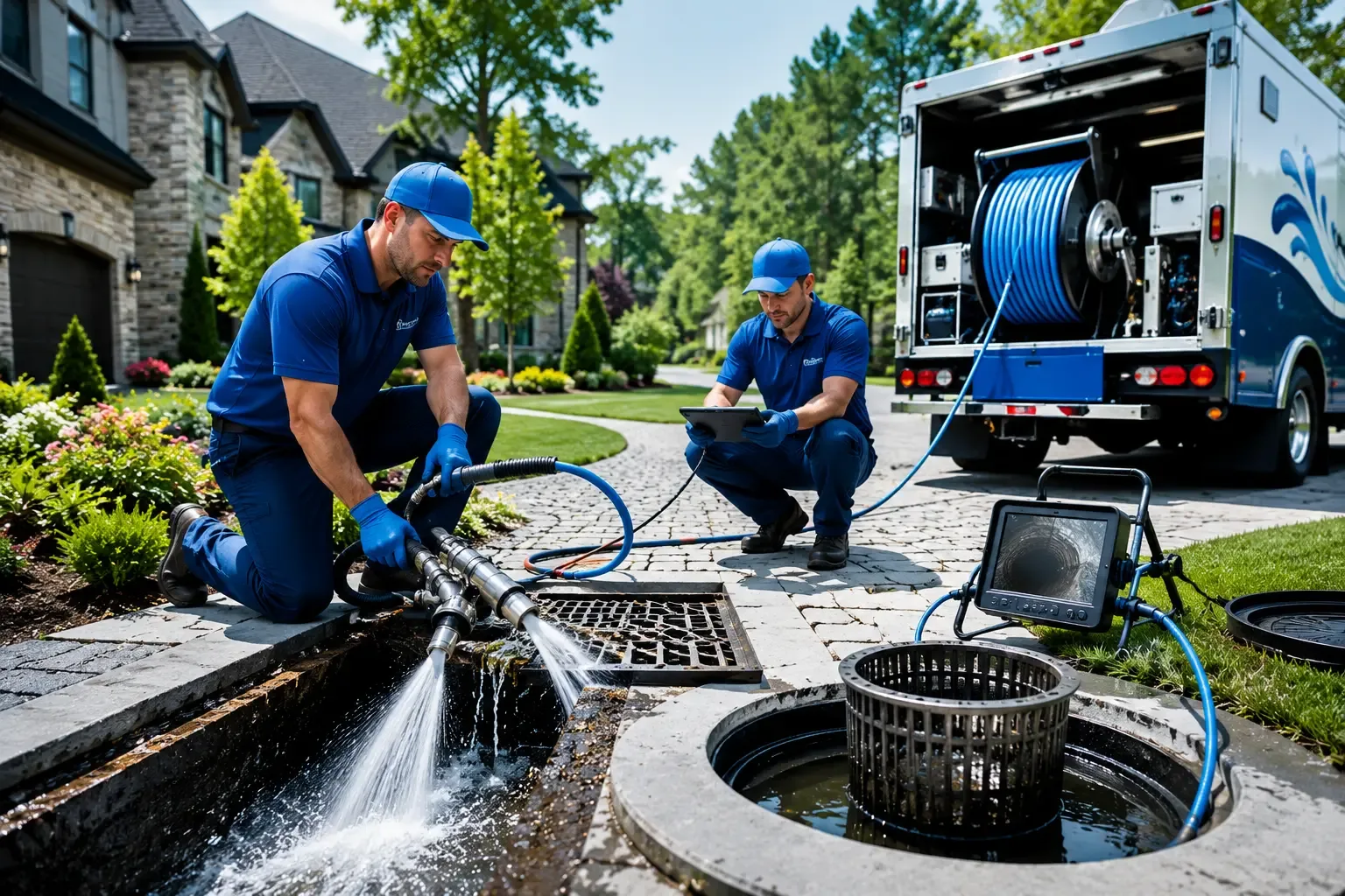 Local outdoor drain cleaning professionals in Lore City, OH